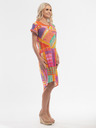 Orientique Orange Orientique Gemustertes Kleid für Damen