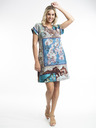 Orientique Orientique Leonardo blau gemustertes Wendekleid für Damen