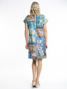 Orientique Orientique Leonardo blau gemustertes Wendekleid für Damen