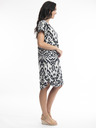Orientique Grün-schwarz gemustertes Orientique Izmir Wendekleid für Damen