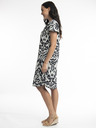 Orientique Grün-schwarz gemustertes Orientique Izmir Wendekleid für Damen