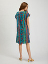 Orientique Orientique blau und petrol gemustertes Kleid für Damen