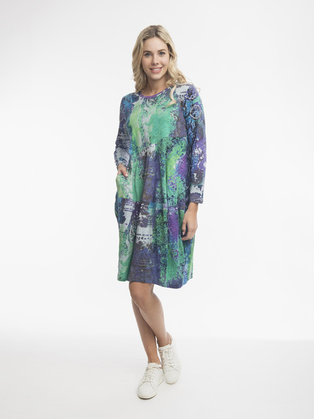 Orientique Orientique Damen Bubble Gemustertes Kleid