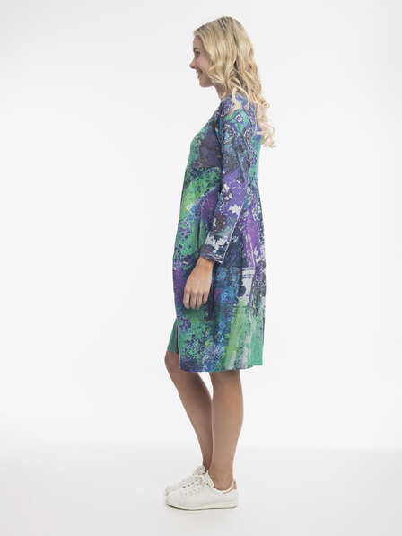 Orientique Orientique Damen Bubble Gemustertes Kleid