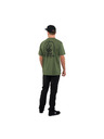 Horsefeathers Grünes Herren-Funktions-T-Shirt HORSEFEATHERS