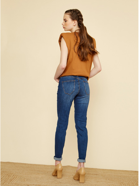 ZOOT.lab Dunkelblaue Röhrenjeans ZOOT.lab Pippa