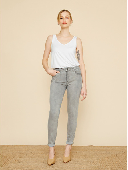 ZOOT.lab Graue Skinny-Fit-Jeans ZOOT.lab Pippa