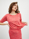 ZOOT.lab Beige und rot gemustertes Damen-T-Shirt ZOOT.lab Normandie