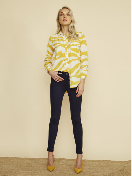 ZOOT.lab Dunkelblaue Damen Skinny Fit Hose ZOOT.lab Anna 2