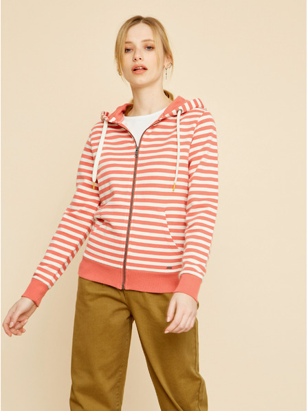 ZOOT.lab Weiß und rot gestreiftes Damen-Sweatshirt ZOOT.lab Marilyn