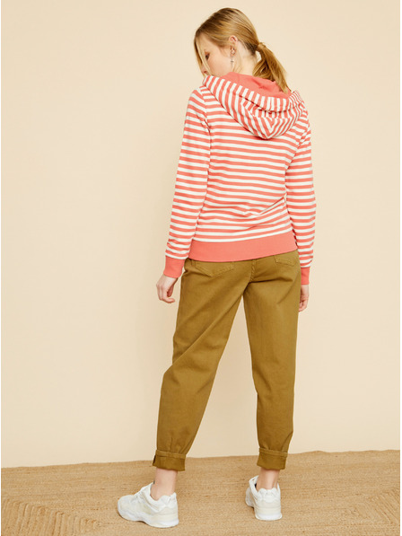 ZOOT.lab Weiß und rot gestreiftes Damen-Sweatshirt ZOOT.lab Marilyn