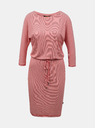 ZOOT.lab Weiß-rot gestreiftes Damenkleid mit Krawatte ZOOT.lab Demi