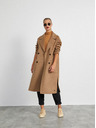 ZOOT.lab Braune lockere Strickjacke aus Wollgemisch METROOPOLIS by ZOOT.lab Belen