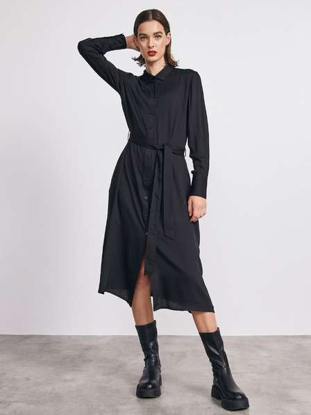 ZOOT.lab Schwarzes Damen-Shirt Midikleid METROOPOLIS von ZOOT.lab Sharon