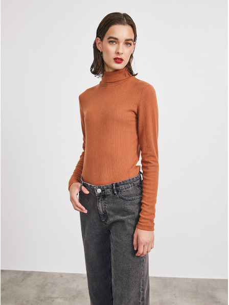 ZOOT.lab Brauner Damen-Rollkragenpullover METROOPOLIS von ZOOT.lab Valette