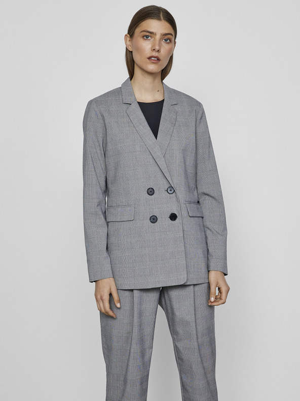 ZOOT.lab Hellgraue Damen-Karojacke METROOPOLIS von ZOOT.lab Sonia
