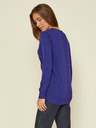 ZOOT.lab Dunkelblauer Damen-Basic-Pullover mit V-Ausschnitt ZOOT.lab Irma