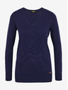 ZOOT.lab Dunkelblauer Damen-Basic-Pullover mit V-Ausschnitt ZOOT.lab Irma