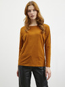 ZOOT.lab Braunes langärmeliges Damen Basic T-Shirt ZOOT.lab Evana