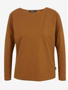ZOOT.lab Braunes langärmeliges Damen Basic T-Shirt ZOOT.lab Evana