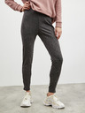 ZOOT.lab ZOOT.lab Calista dunkelgraue Slim Fit Leggings mit Reißverschluss für Damen