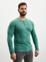 ZOOT.lab Grünes gestromtes Herren-Button-Down-Hemd ZOOT.lab Diego