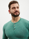 ZOOT.lab Grünes gestromtes Herren-Button-Down-Hemd ZOOT.lab Diego