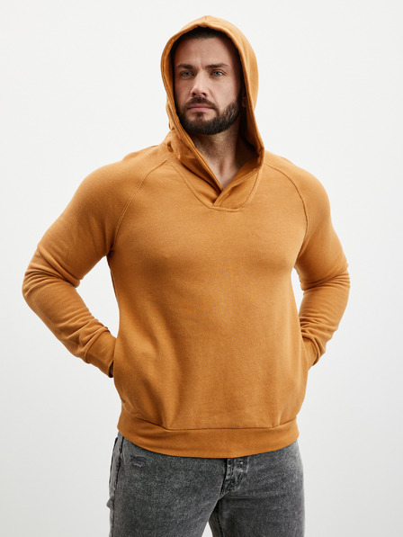 ZOOT.lab Brauner Herren-Kapuzenpullover ZOOT.lab Leoš