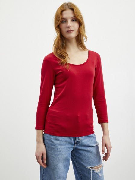 ZOOT.lab Rotes Damen Basic-T-Shirt ZOOT.lab Thereza 2