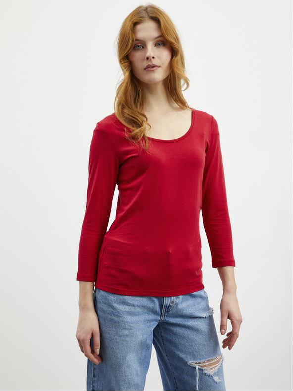 ZOOT.lab Rotes Damen Basic-T-Shirt ZOOT.lab Thereza 2