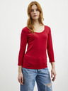 ZOOT.lab Rotes Damen Basic-T-Shirt ZOOT.lab Thereza 2