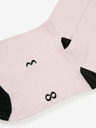 ZOOT.lab Set aus drei Paar Damensocken in Hellrosa, Schwarz und Burgunderrot ZOOT.lab
