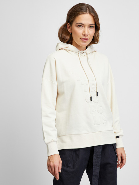 ZOOT.lab Cremefarbener Kapuzenpullover METROOPOLIS von ZOOT.lab Nollan
