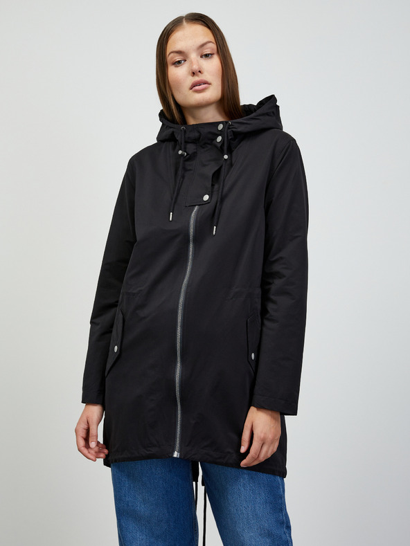 ZOOT.lab Schwarzer Damen-Kapuzenparka ZOOT.lab Daria
