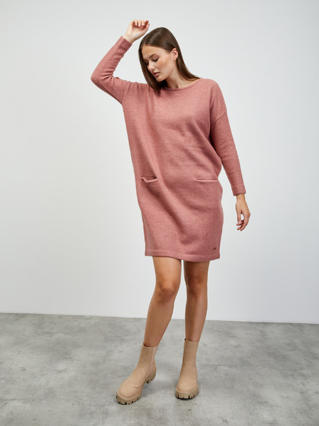 ZOOT.lab Altrosa Pulloverkleid mit Wollanteil ZOOT.lab Dania