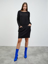 ZOOT.lab Schwarzes Wollpullover-Kleid ZOOT.lab Dania