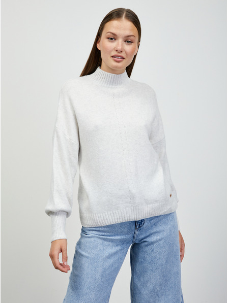 ZOOT.lab Hellgrauer Damenpullover ZOOT.lab Elisabet
