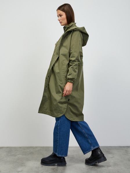 ZOOT.lab Khakifarbener langer Damenparka mit Kapuze ZOOT.lab Sadie