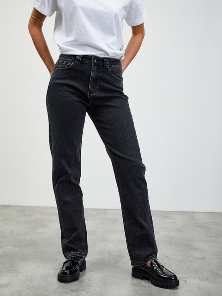 ZOOT.lab Schwarze Straight Fit Jeans für Damen ZOOT.lab Quinn