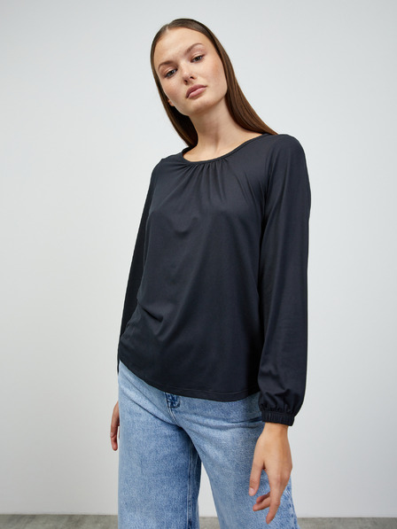 ZOOT.lab Schwarzes Basic-Langarmshirt für Damen ZOOT.lab Luna