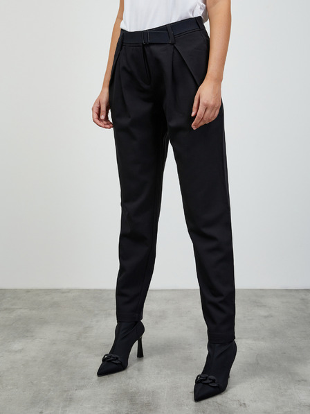 ZOOT.lab Schwarze Damenhose mit Gürtel ZOOT.lab Matylda