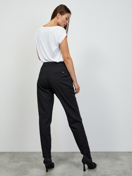 ZOOT.lab Schwarze Damenhose mit Gürtel ZOOT.lab Matylda