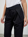 ZOOT.lab Schwarze Damenhose mit Gürtel ZOOT.lab Matylda