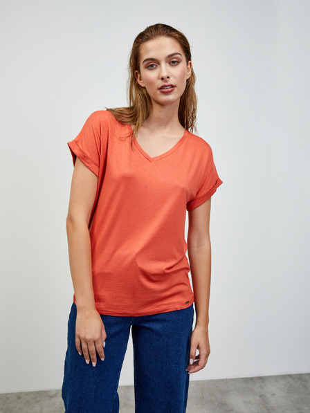 ZOOT.lab Koralle Damen gestreiftes Basic T-Shirt ZOOT.lab Adriana 2