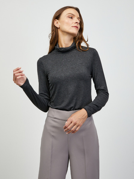 ZOOT.lab Dunkelgraues Damen-Rollkragenshirt ZOOT.lab Alto