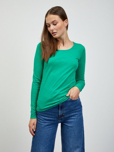 ZOOT.lab Grünes Damen Basic Langarm T-Shirt ZOOT.lab Molly