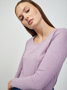 ZOOT.lab Hellviolettes Damen-Langarm-Basic-T-Shirt ZOOT.lab Molly