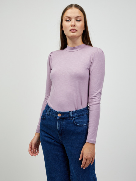 ZOOT.lab Hellviolettes ZOOT.lab Lilibet Damen Basic-T-Shirt