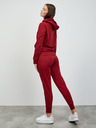 ZOOT.lab ZOOT.lab Laura weinroter Damen-Kapuzenpullover mit Reißverschluss