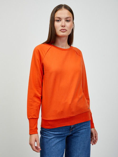 ZOOT.lab Orangefarbenes Basic-Sweatshirt für Damen ZOOT.lab Penny